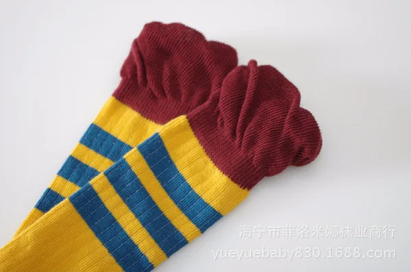 Spring And Autumn New Products Large Flounced Thin Stripes Western Style Men And Women Children Tube Socks