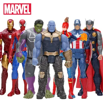 

Hasbro Marvel Toys The Avenger Endgame 30CM Super Hero Thor Hulk Thanos Wolverine Spider Man Iron Man Action Figure Toy Dolls