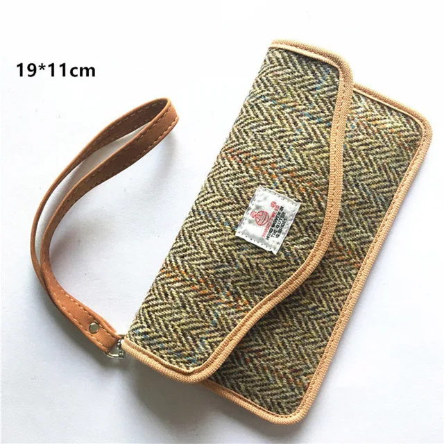 Yellow Woolen Faraday Key RFID Signal Blocker Bags Anti Radiation Protection Cell Phone Bag FOB Protector Pouch For Keyless Car BAG1051 - Цвет: Yellow