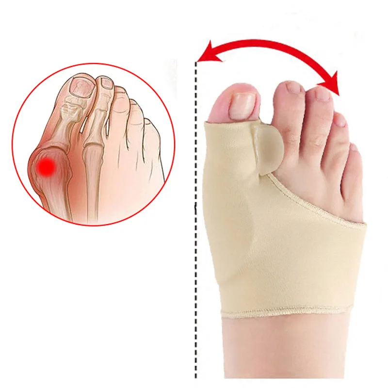 10Pair Big Bone Orthopedic Bunion Correction Pedicure Sock Silicone Hallux Valgus Corrector Brace Toes Separator Feet Care Tools