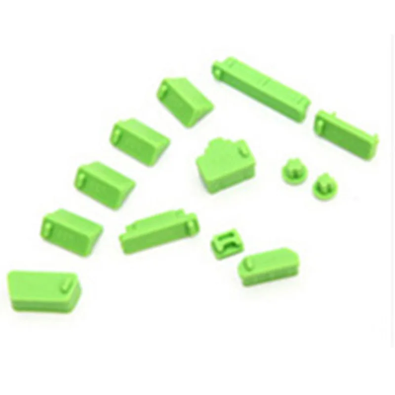 Usb порты Пробка крышка для Lapto 13 набор многоцветная прочная Высококачественная Горячая бренд - Цвет: Green