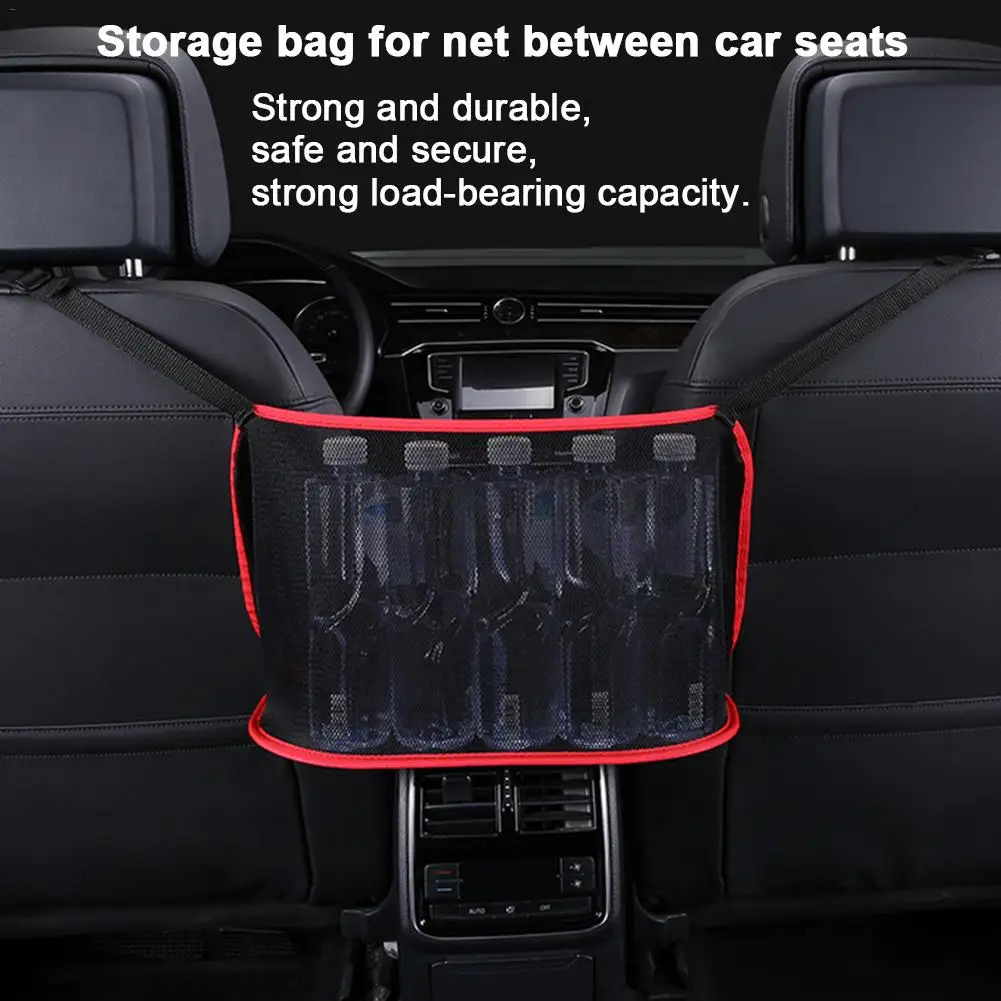 Car Accessories Organizer Car Trunk Net Nylon SUV Auto Cargo Storage Mesh Holder Universal For Cars Luggage Nets Travel Pocket