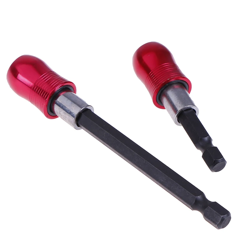 1 шт. 1/" 60/100 мм дюймов Магнитный шестигранным хвостовиком Quick Release отвертка бит Держатель гибкий удлинитель