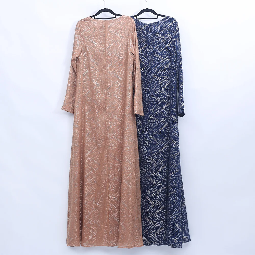 Роскошные Блестки Vestidos Compridos абайя, кафтан элегантное женское вечернее платье мусульманский хиджаб платье Caftan Eid платья Рамадан платье без рукавов Femme