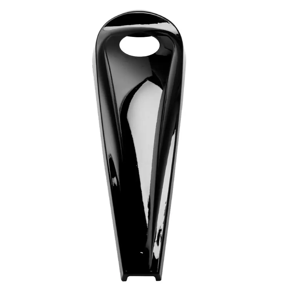 Мотоциклетный глянцевый черный топливный бак Smooth Dash Console для Harley Touring Electra Glide Road