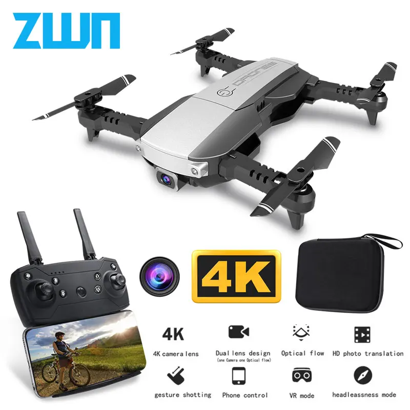 Z1 Wifi FPV мини Дрон с камерой 1080P 4K HD Оптическое позиционирование потока управление