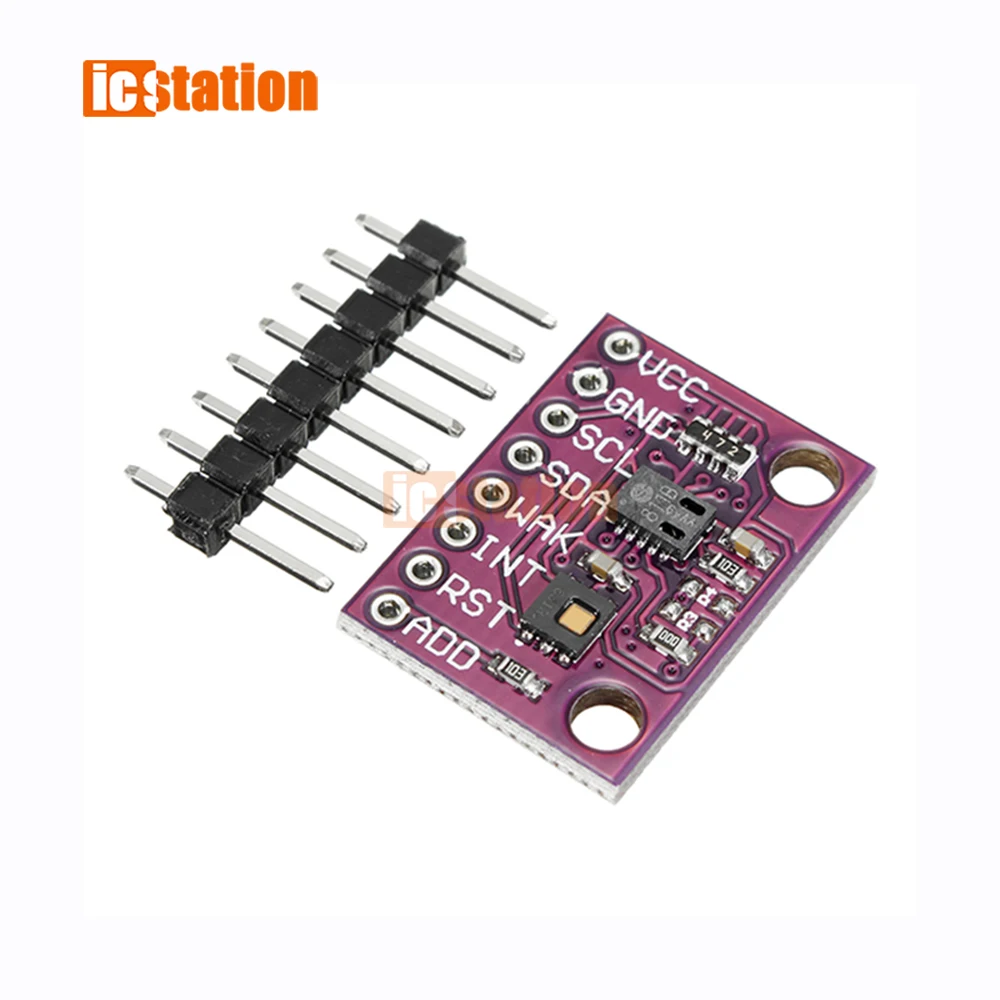 

CCS811 HDC1080 Ultra-low power digital humidity temperature gas sensor module board for VOCs MOX monitoring indoor air quality