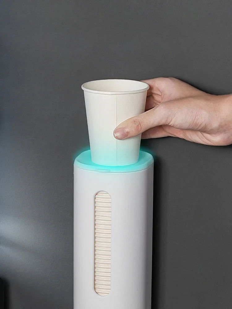 

Disposable Paper Cup Cup Taker High Capacity Convenient Hanger Punch-Free Installation Single Double Row Hotel Restaurant