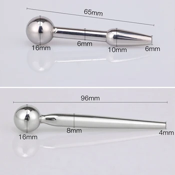 Metal Catheters Urethral Dilatation Sex Toy for Men Horse Eye Stimulation Penis Plug Sounding Masturbator Urethral Stretcher 4