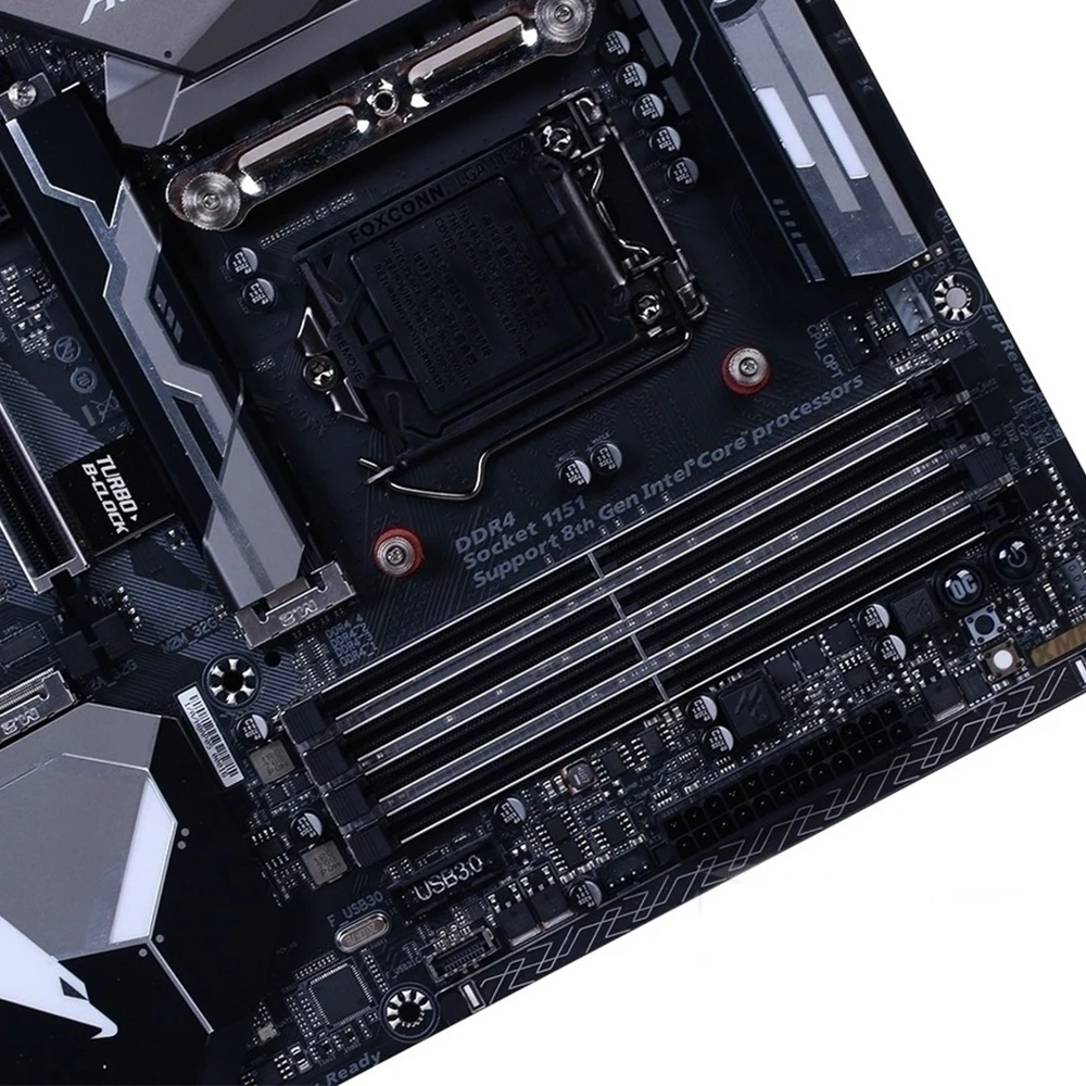 Оригинальная б/у настольная Материнская плата Gigabyte GA-Z370 AORUS Gaming Z370 Socket LGA 1151 Core i7/i5/i3/Pentium/Celeron DDR4 64G ATX