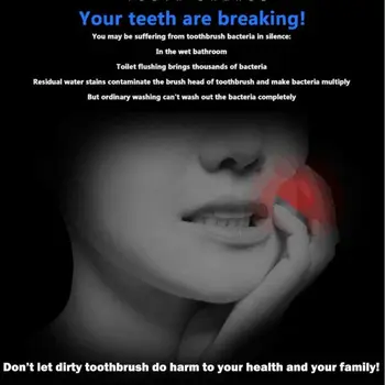 

High Quality Toothbrush Holder UV Light Sterilizer Cleaner Automatic Toothpaste Dispenser