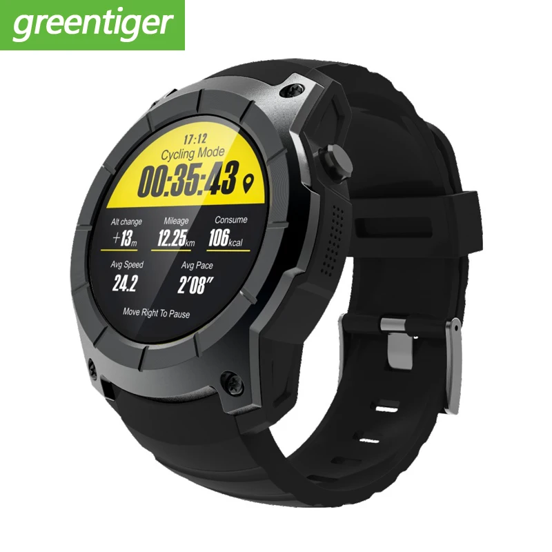 

GPS SIM card GSM Sports Watch S958 MTK2503 Heart rate monitor Smartwatch multi-sport model smart watch for Android IOS