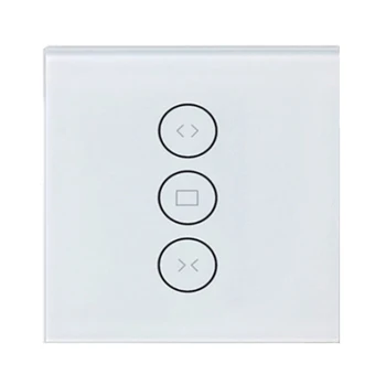 

Curtain With WIFI Switch For Electric Motorized Curtain Roller Shutter Curtain Alexa Voice Control Intelligent Switch