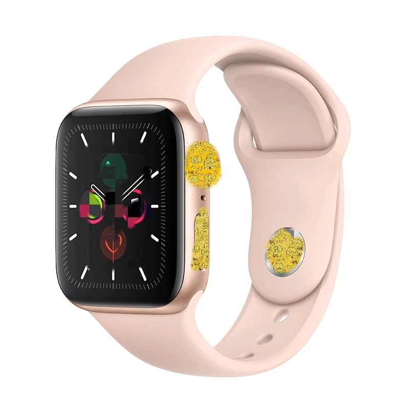 LYKRY умные часы IWO 12 PK IWO 8 8 plus 9 10 11 женские и мужские ЭКГ монитор сердечного ритма часы 5 Siri Bluetooth фитнес-часы для Apple - Цвет: Gold