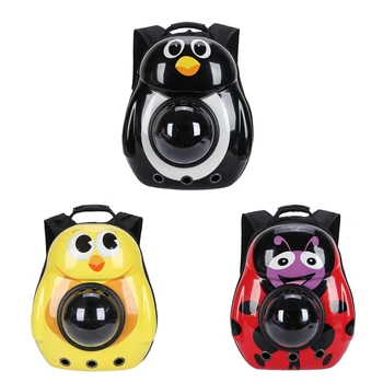 

Cute Cartoon Lightweight Transparent Bubble Window Small Pet Carrier Backpack
