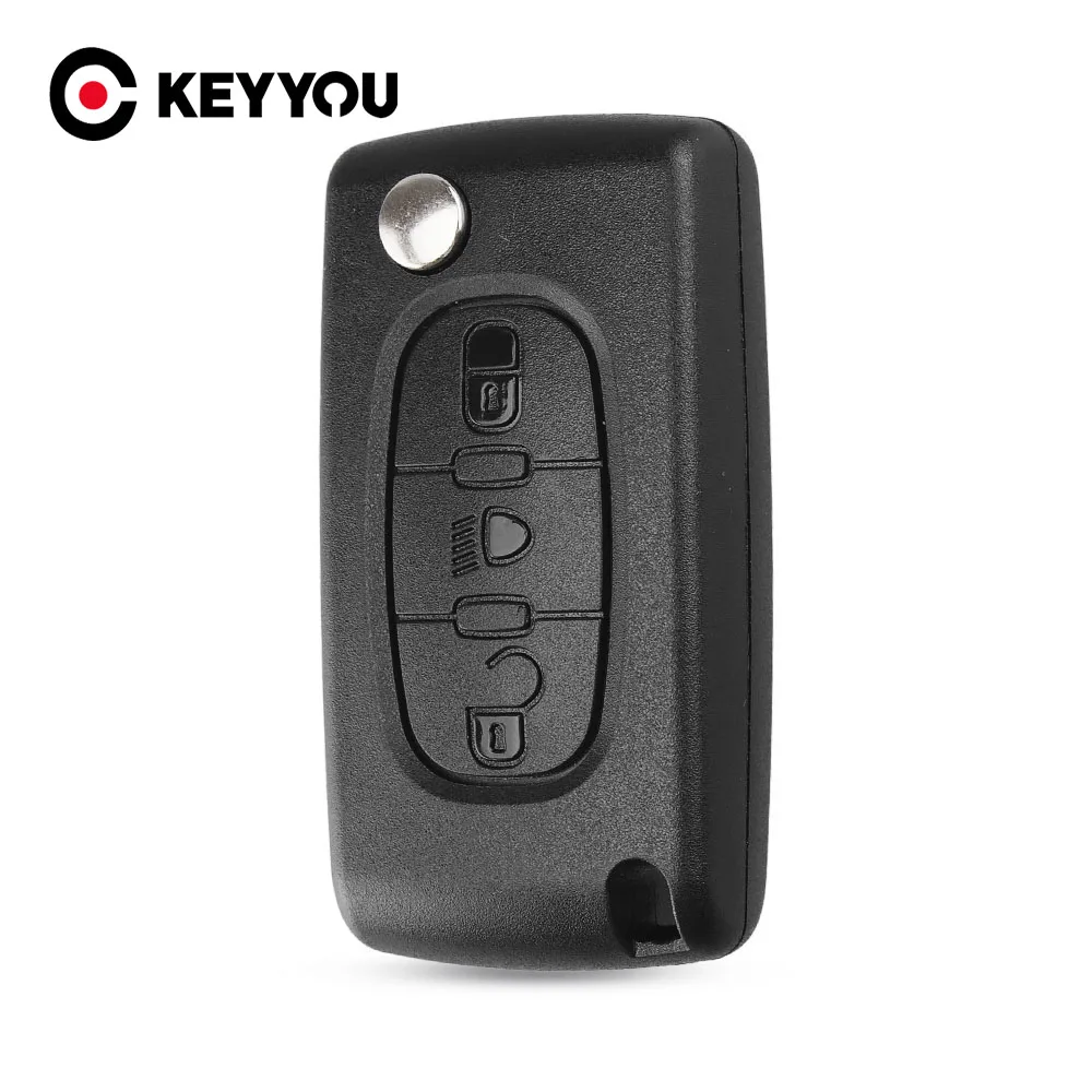New 2 Button Remote Key Fob Case UNCUT Blade For CITROEN C4 C5 C6 C8 UK NB A23 