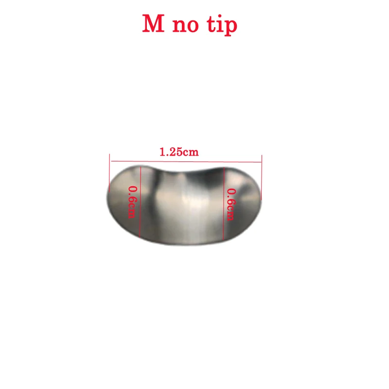 10 шт. стоматология No.1.398 Стоматологическая матрица секционные Контурные Матрицы S/M/L Матричные полосы Tofflemire застрявший стоматологический лабораторный материал - Цвет: 10 pcs no tip M