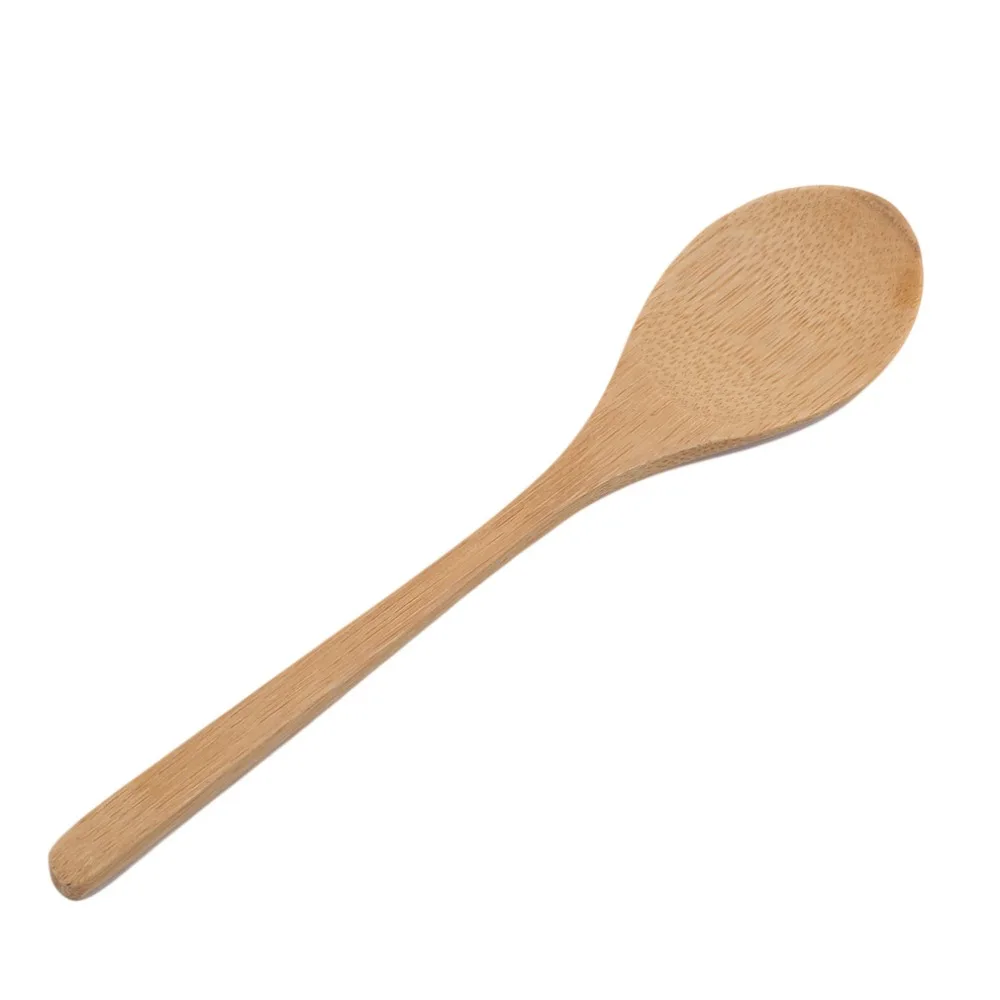 5 Pcs/Set Tableware Bamboo Cutlery Set Spoon Cutter Fork Chopsticks Straw+Storage Bag Cuchara Lepel New Style High Quality