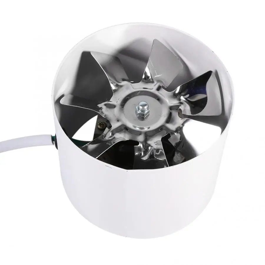 Встроенный воздуховод вытяжной вентиляции для дома вентиляционное отверстие охлаждающее стальное лезвие 220 В 20 Вт
