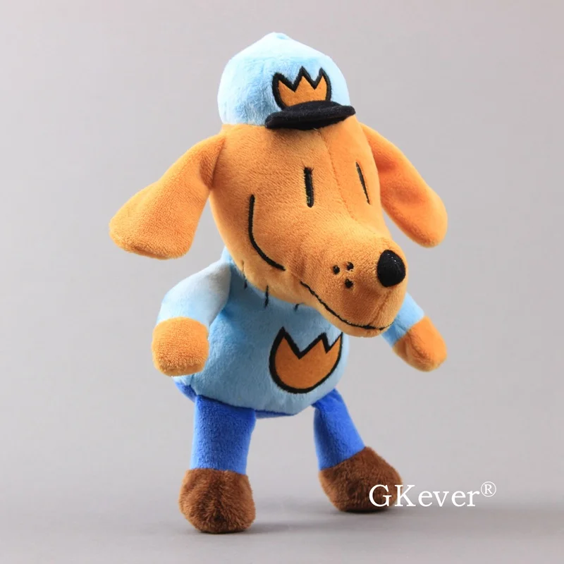 Dog Man Plush Toy Stuffed Animal X'mas Gift Dogman Figure Cute 10'' 25 cm