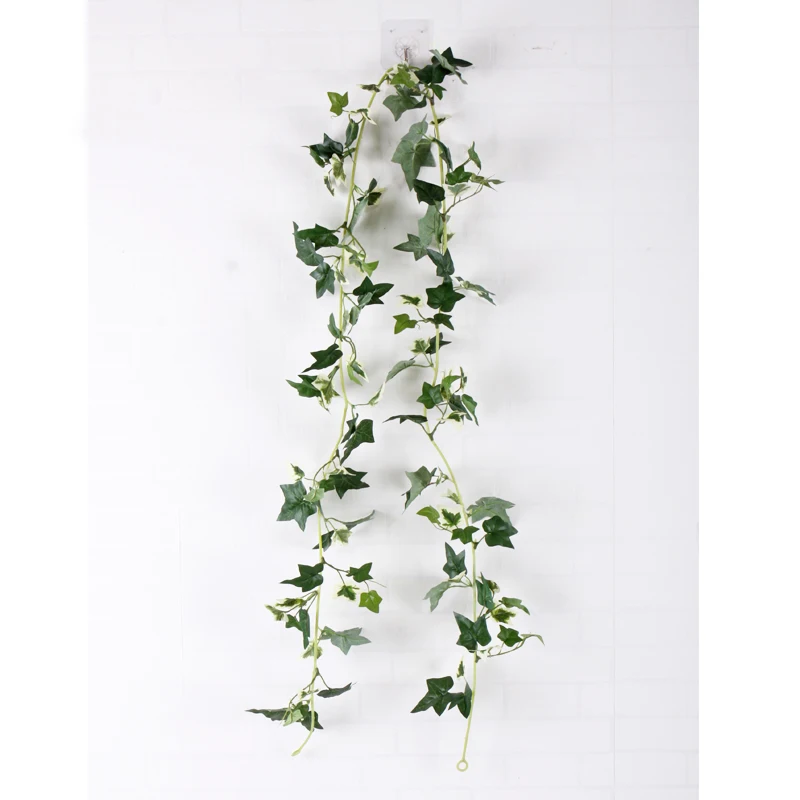 Трубы c комбиниром трубопровод Pteridoptera crassipes Крытый имитация Экранирование виноградной лозы стена красный кленовый лист растения Рождественская - Цвет: see chart