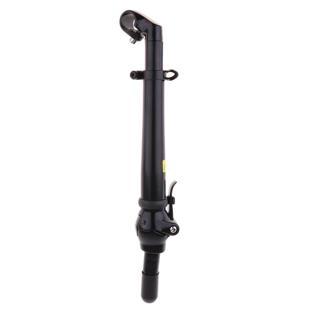 black-25.4mm Алюминиевый сплав складной руль для велосипеда с зубьями для велосипеда - Цвет: black-25.4mm