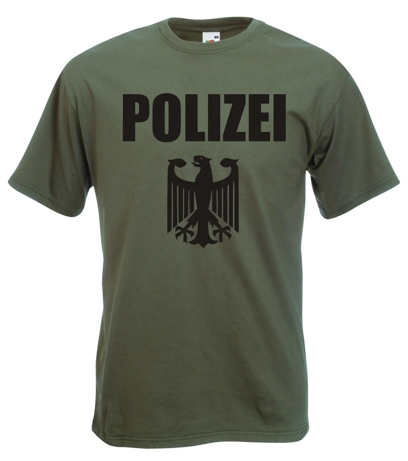 Футболка Polizei с логотипом немецкой полиции орла все размеры и цвета 2019 | Мужская
