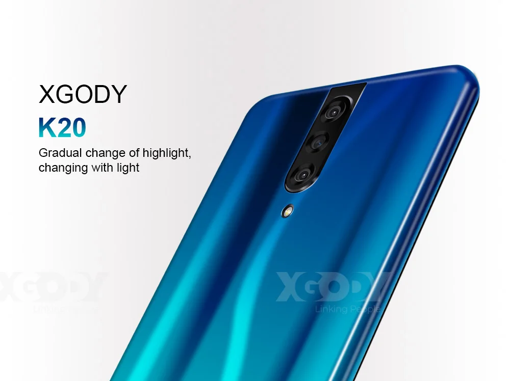 XGODY 4G смартфон с двумя sim-картами 5," 18:9 Android 9,0 2 Гб ОЗУ 16 Гб ПЗУ MTK6737 четырехъядерный процессор 5 Мп камера 2800 мАч WiFi мобильный телефон