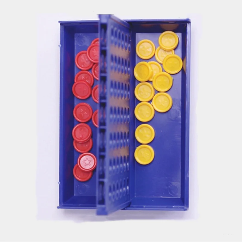 1 Set Connect 4 In A Line Board Game Children's Educational Toys for Kid Sports Entertainment
