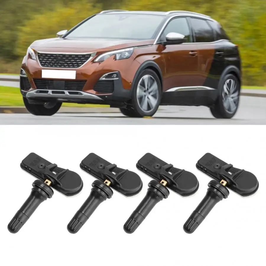 4 шт. качество TPMS автомобильный датчик контроля давления в шинах 9802003680 9811536380 подходит для PEUGEOT 508