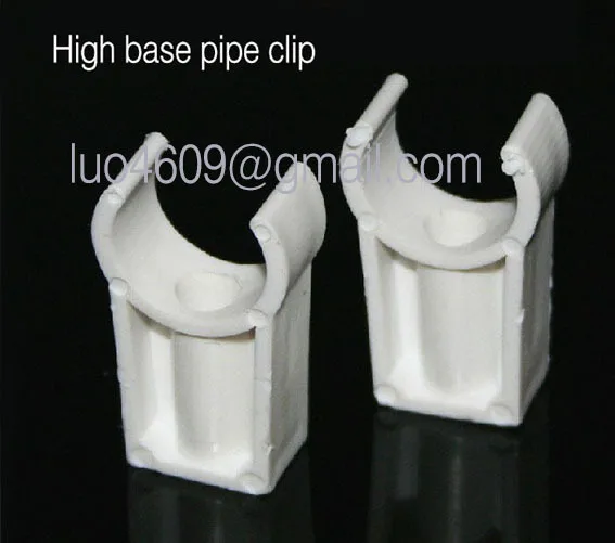 3/4 ' DN20 OD25mm трубный зажим высокая ножная Нижняя база пластиковая Одиночная u