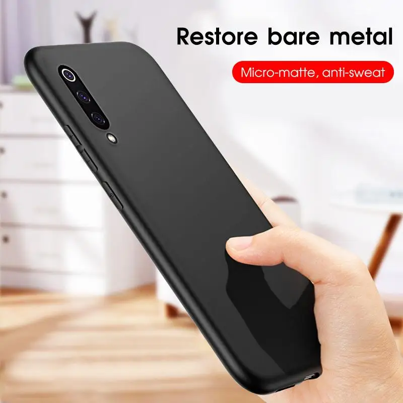 Матовый PC матовый жесткий ТПУ чехол для телефона для Xiaomi Redmi K20 Note 6 5 7 8 Pro 7A 7 5Plus Mi8 Lite 9SE 5X 6X CC9E 9T Pro