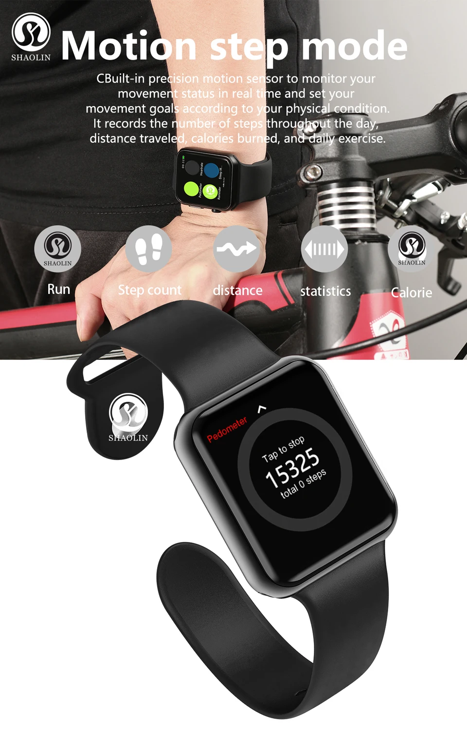 Умные часы серии 4 Smartwatch для Apple iOS iPhone Android наручные часы Спортивные Bluetooth Браслет фитнес-трекер(красная кнопка