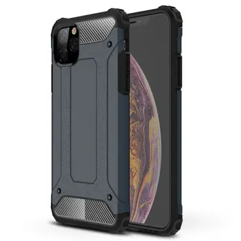 

30pcs/lot For iPhone 11 Pro Max Impact Resistant Detachable Hard Case For iPhone SE 2020 SE2 TPU+PC Hybrid Armor Case