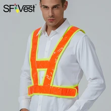 SFvest высокая видимость защитные жилеты строительство безопасности дорожного движения Рабочая одежда