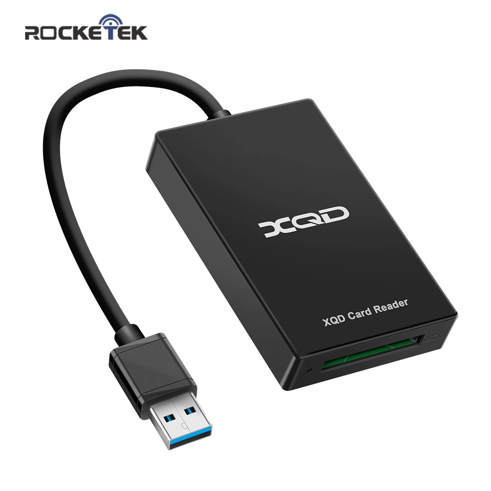 Memory-Card-Reader Transfer Rocketek XQD High-Speed Computer Sony USB for Windows/mac