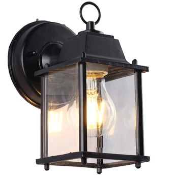 

Porch Electric Aisle Outdoor Lighting Waterproof Aluminum Alloy Exterior Wall Lamp Led Garden Balcony Night Light Decorative