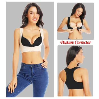 

Posture Corrector Shoulder Brace Chest Bra Body Shaper Corset Back Support Belt Posture Correction Women Shapewear Health Care