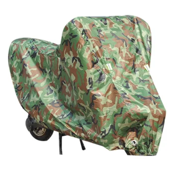 

Camouflage Motorcycle Waterproof Cover Outdoor UV Protector Bike Rain Dustproof Scooter Covers