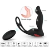 PHANXY Male Prostate Massage Vibrator Anal Plug Silicone Waterproof Massager Stimulator Butt Delay Ejaculation Ring Toy For Men ► Photo 3/6
