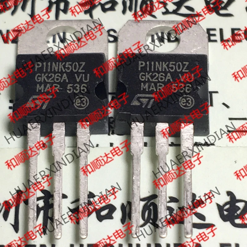 10 шт./лот и P11NK50Z STP11NK50Z-220 500V 10A
