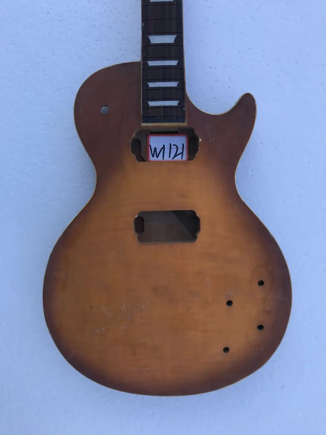 

Professional DIY (Not New) Electric Guitar without Hardwares in Stock Free Shipping W1121