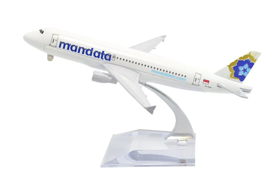 Династия Тан(TM) 1:400 16 см воздушный автобус A320 Мандала авиалиний металлическая модель самолета Игрушечная модель самолета
