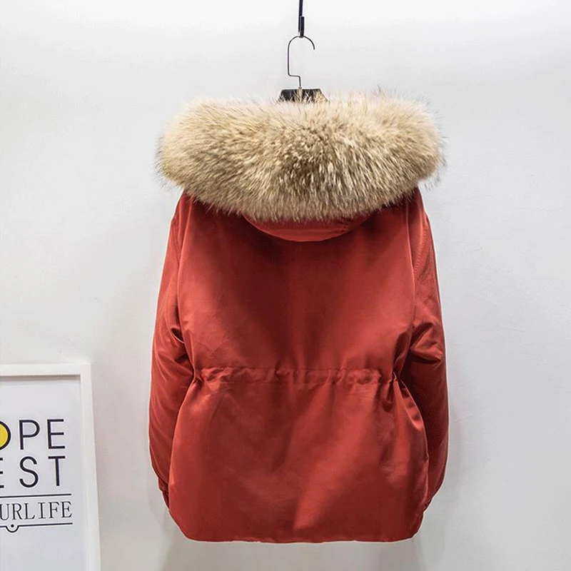 Janveny Short Puffer Jacket Winter Women's Down