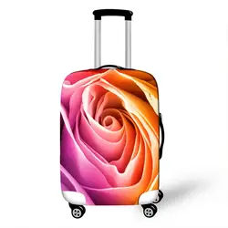 18 ''-32'' Роза цветок Девушки Женские багажные Чехлы эластичные защитные чехлы чемоданы Путешествия Аксессуары пыленепроницаемые чехлы