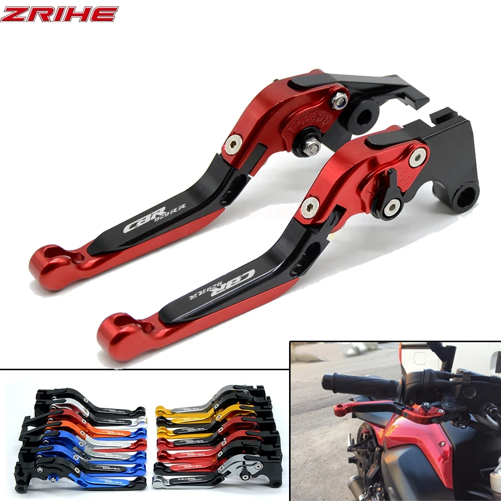 

Folding Extendable Adjustable CNC Aluminum motorcycles Brakes Levers Clutch Brake Lever Handle FOR HONDA CBR929RR 2000-2001