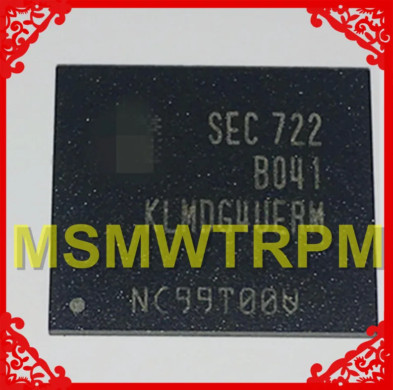 KLMDG4UERM-B041 BGA153Ball EMMC 128 ГБ памяти мобильного телефона новый оригинальный и б/у 100% Протестировано