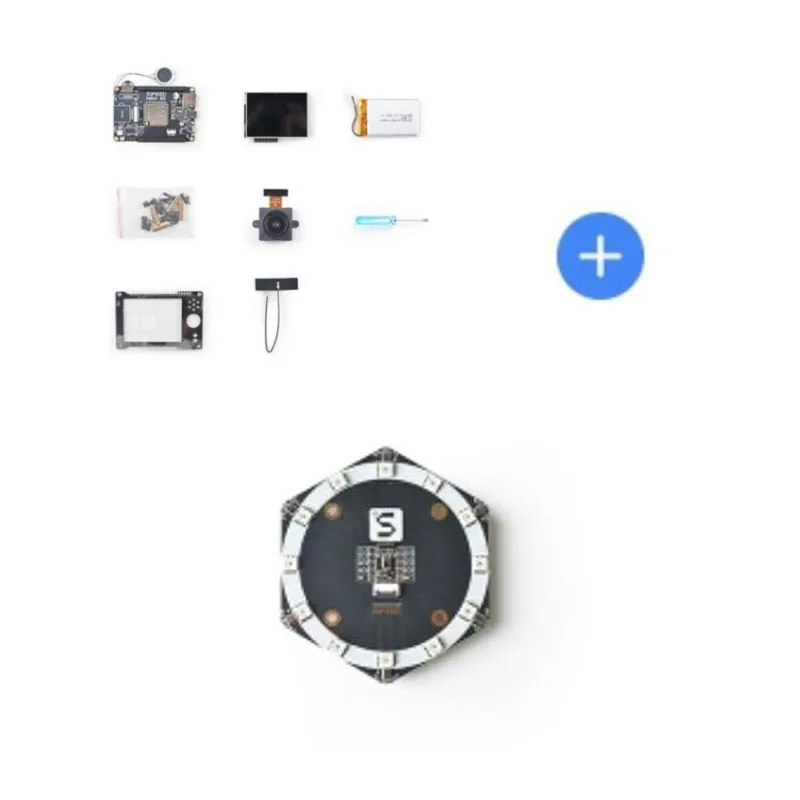 1 шт. x Sipeed MAix GO костюм для RISC-V AI+ IoT на плате JTAG и UART на основе STM32F103C8 - Цвет: Bundle 1