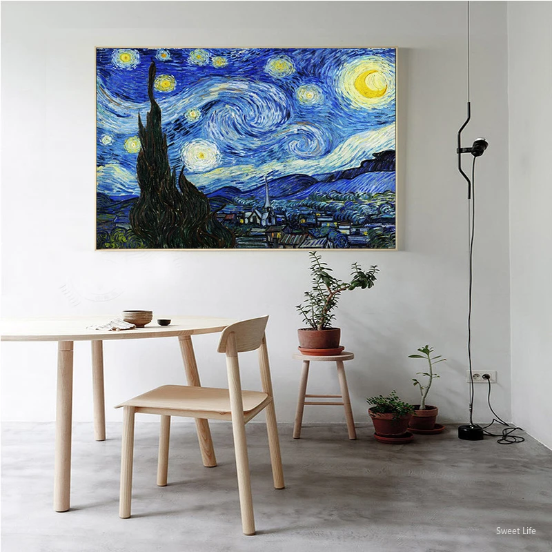 van gogh moonlight painting