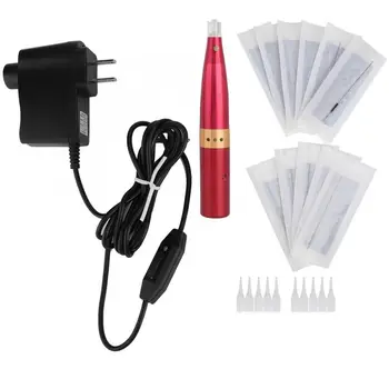 

Tattoo Pen Machine Rechargeable Electric Microblading Eyebrow Lip Tattoo Pen Machine Tool 100-240V US Plug Permanent Make Up